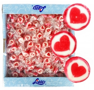 Cukierki Deseniowe LOVE CANDIES Karmelki Serca Gran Pik LIWOCZ 1,5kg
