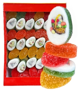 Galaretki PISANKI Wielkanocne Jajka w Cukrze Karmelek 1kg