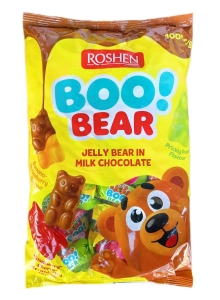 Cukierki BOO BEAR Galaretki Misie Mix Smaków w Polewie Roshen 1kg