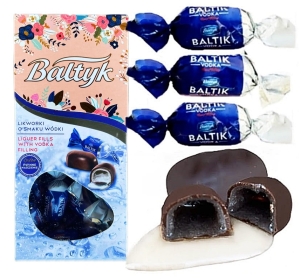 Cukierki BALTIK VODKA z Alkoholem BAŁTYK 180g
