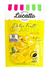 Galaretka Lucatto Bez Cukru MANGO w Proszku dla Diabetyków EMIX 30g