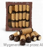 Rurki ChocoBueno Nadziewane Kremem z Cukrem i Polewą DUET 1,5kg