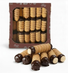 Rurki ChocoBueno Nadziewane Kremem z Cukrem i Polewą DUET 1,5kg