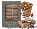 Wafelki INTER WAFLE  Kultowe z Kremem Kakaowym w Masie Czekoladowej PRL SOFT 1,2kg