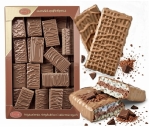 Wafelki INTER WAFLE  Kultowe KAKAOWE w Masie Czekoladowej PRL ELMAR 3,2kg