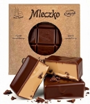 Mleczko Gnieźnieńskie CAFFE LATTE w Czekoladzie PRL R.Wójcik 360g