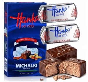 Cukierki Orzechowe MICHAŁKI POLSKIE w Czekoladzie HANKA 2kg