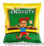 ANDRUTY Wafel Opłatek PRL Blaty Waflowe BAMAR 25 x 11g