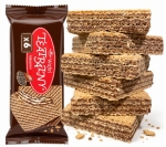 Wafelki Kakaowe TEATRALNY Przekładane Kremem KOPERNIK 100g