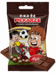 Draże CZEKOLADOWE Piłkarze Cukierki PRL Skawa 20 x 70g
