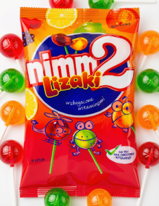 Lizaki Lolly Nimm2 Owocowe Storck 8 x 10g