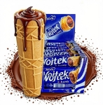 Sękacz Kakaowy Suchy WOJTEK Rurka z Kremem PRL Wisła 40 x 24g