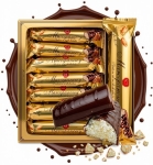 Baton MARCEPAN w Czekoladzie Arachidowo - Marcepanowy WOLNOŚĆ 28 x 90g