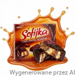 Czekoladki z Advocatem i Karmelem SOFIJKA Ciastka w Czekoladzie WISŁA 300g