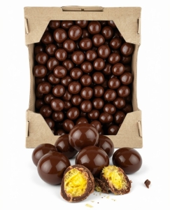 CHRUPKI Kukurydziane Kulki w Czekoladzie Ciasteczka CHOCOBAKAL 1kg