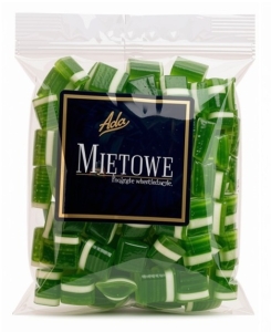Cukierki PODUSZECZKI MIĘTOWE Karmelki PRL Twarde ADA 80g