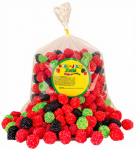 Żelki MALINKI Cukierki Jeżyny Owocowe Bobo Jelly CYMES 2kg