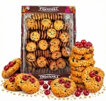 Ciastka OWSIANE Z ŻURAWINĄ Kruche Fit Ciasteczka TROJANKA 2kg