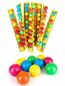 GUMA KULKA Balonowa do Żucia Kulki PRL Candy Expert 10 Pasków x 32,5g