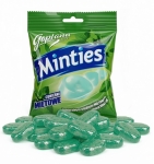 Cukierki Miętowe MINTIES ZIELONE Karmelki PRL Goplana 90g