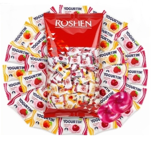 Cukierki YOGURTINI Owocowe Jogurtowe Roshen 1kg