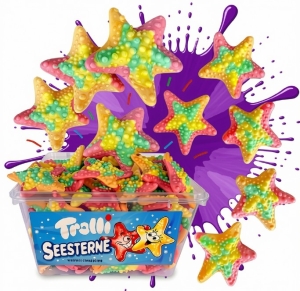 Żelki Owocowe ROZGWIAZDY Seesterne TROLLI 75 x 13g