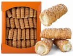 Waniliowa Rurka z Kremem Obsypana Cukrem Ciastko JOPEK 2,5kg