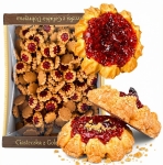 Ciastka Kruche ROZETKA z Marmoladą Rozetki PRL Borys 2kg