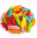Cukierki RYBKI Karmelki Kruche Wieloowocowe PRL Odpustowe MIMADA 70g