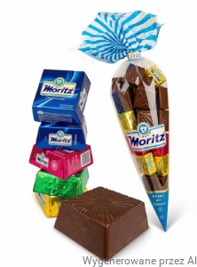 Czekoladki LODOWE Cukierki Moritz 170g