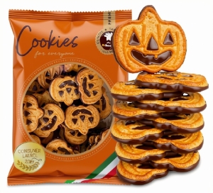 Ciastka Kruche WESOŁE DYNIE z Kremem Halloween CELPOL 500g