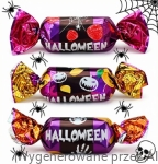 Cukierki HALLOWEEN Galaretki Agarowe w Czekoladzie Opolanki ŚNIEŻKA 1kg