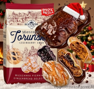 Pierniki MIESZANKA TORUŃSKA Mix Smaków KOPERNIK 300g