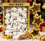 GWIAZDKI GLAZUROWANE Pierniki w Lukrze GRAN-PIK 1,5kg