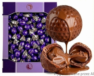 Cukierki z Alkoholem TOFFEE Praliny Czekoladowe ŁUCZNICZKA 2,25kg