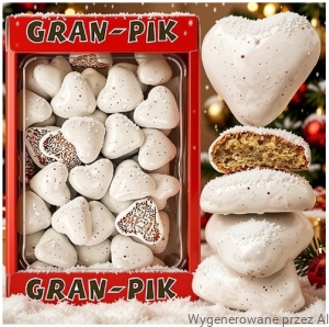 SERCA GLAZUROWANE Pierniki w Lukrze GRAN-PIK 400g