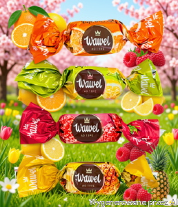 Cukierki MIESZANKA KRAKOWSKA Galaretki w Czekoladzie Wawel 1kg