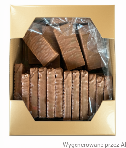 Wafle CHAŁWOWE Gnieźnieńskie w Polewie TOFFI Wójcik 1kg